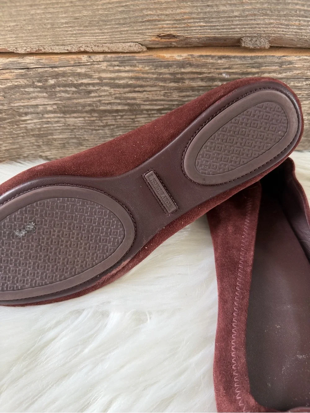 TORY BURCH | Suede Ballet Flats